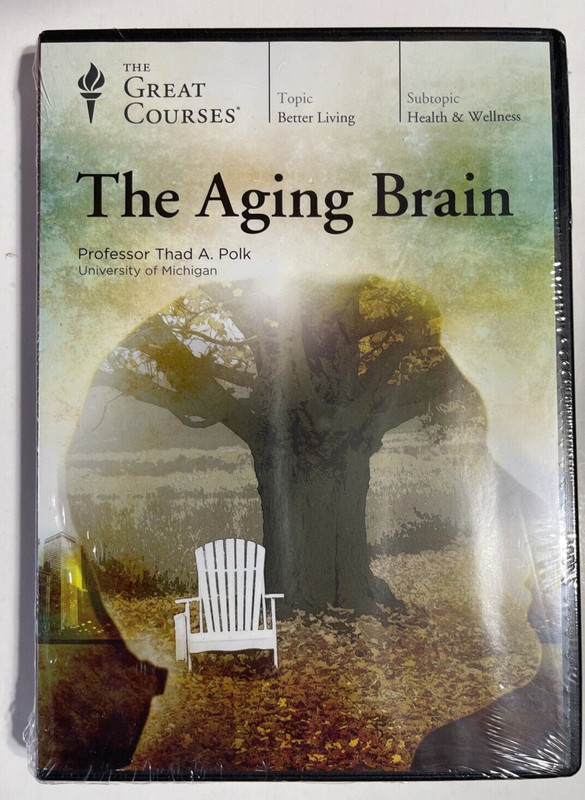 DVD Aging Brain by Thad A. Polk NEW Brain Science Memory Great Courses STEM