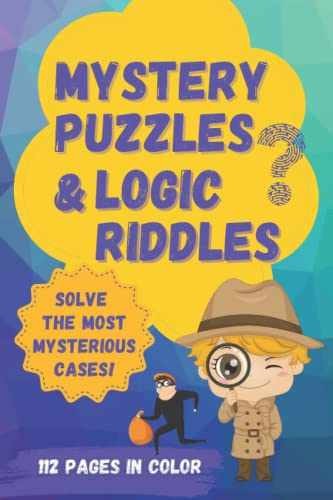 Mystery Puzzles and Logic Riddles: An – Paperback, by Unicorn Books – Very Good
