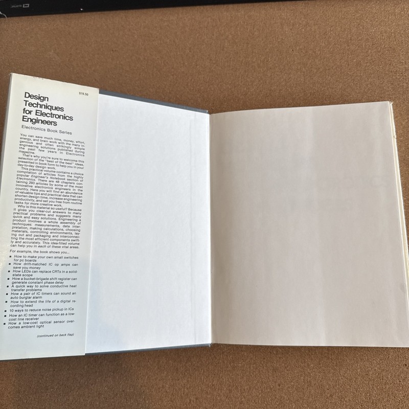 Design techniques for electronics engineers (Electronics book series) Vintage gallery
