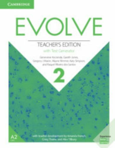 Evolve Level 2 Teacher’s Edition with Test Generator, Kocienda, Genevieve,Jones,