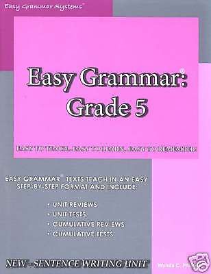 Easy Grammar : Grade 5 Teacher Edition by Wanda C. Phillips