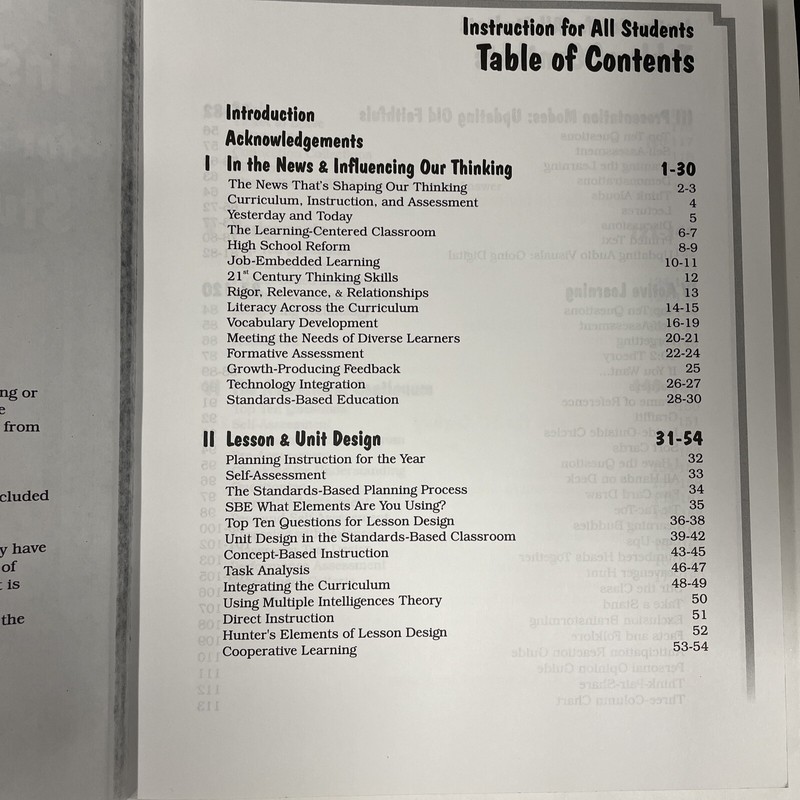 Instruction for All Students : Second Edition by Paula Rutherford (2012,... gallery
