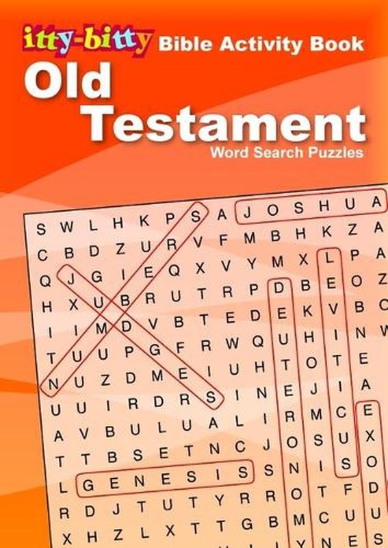 Old Testament Word Search (Pk of 6): Itty-Bitty Activity Books by Warner Press (