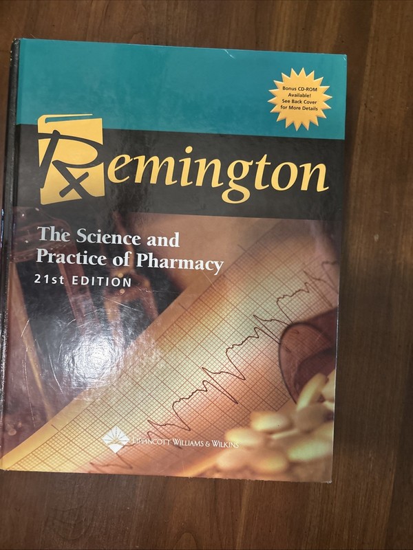 Remington: The Science and Practice of Pharmacy No Disc