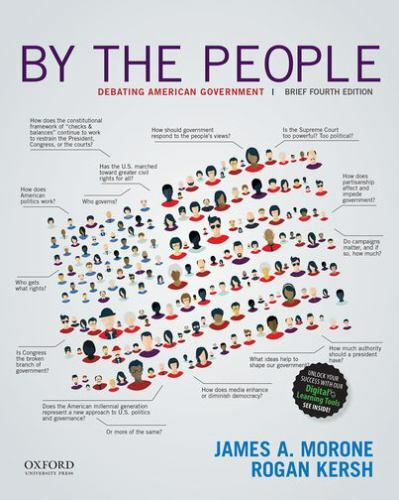 By the People: Debating American Government, B- Morone, 9780190928728, paperback