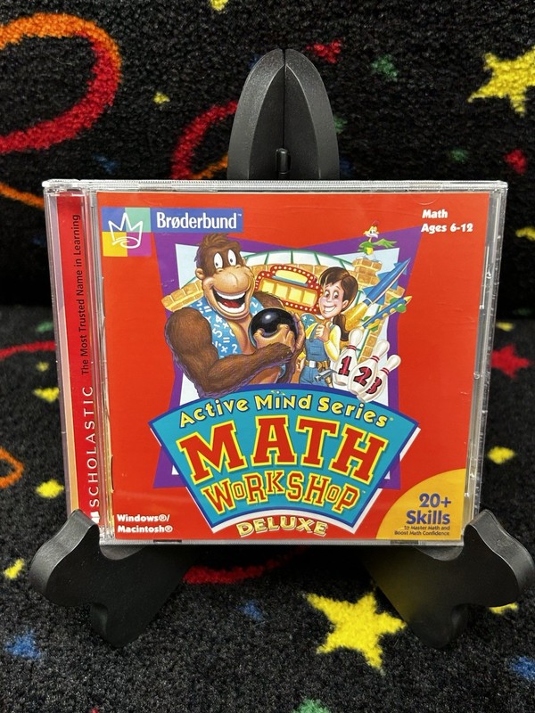 Vintage Homeschool Math Curriculum Age 6-12 Learning Software PC MAC