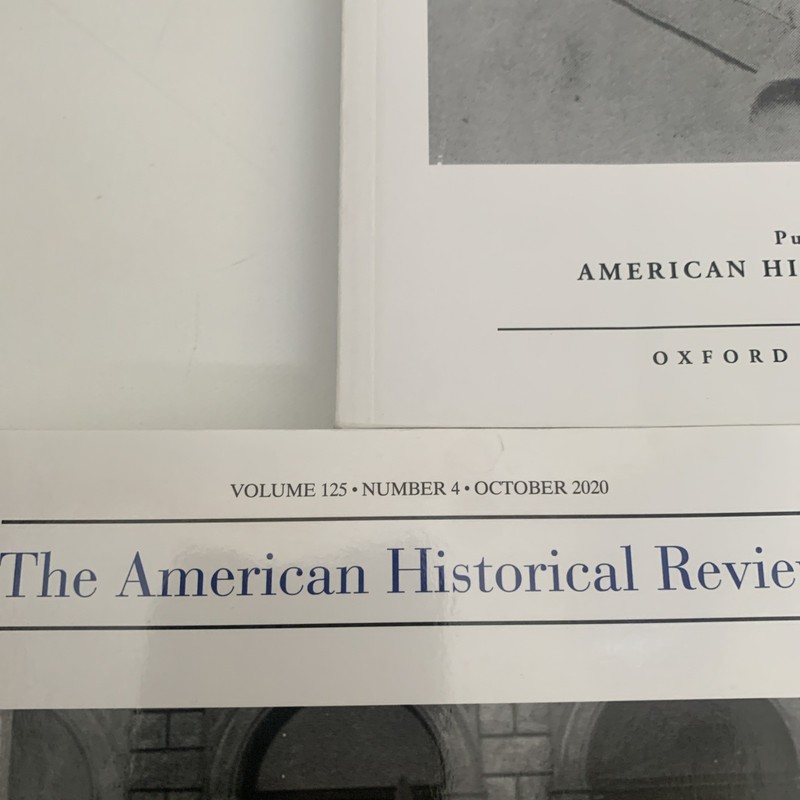 The American Historical Review Lot Of 3 Vol.125 #3, Vol.125 #4, Vol. 126 #1 gallery