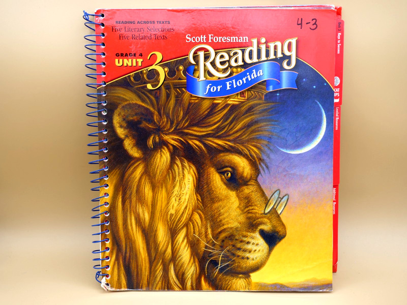 Pearson Education DK Scott Foresman Reading for Florida Grade 4 , Unit 3 book