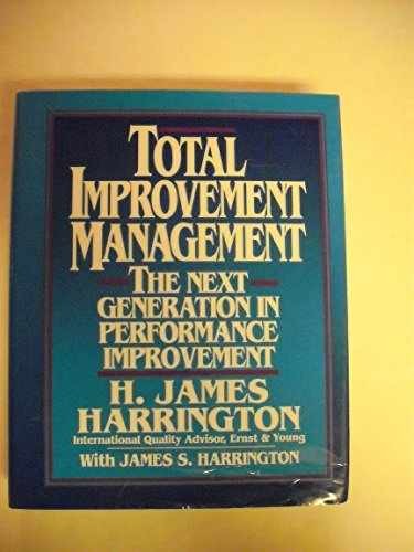 Total Improvement – Hardcover, by Harrington H.; Harrington – Very Good b