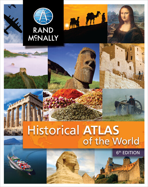 Rand Mcnally Historical Atlas Of The World Grades 5-12+