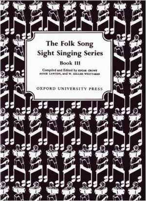 Folk Song Sight Singing Book – Sheet music, by Crowe Edgar; Lawton – Acceptable
