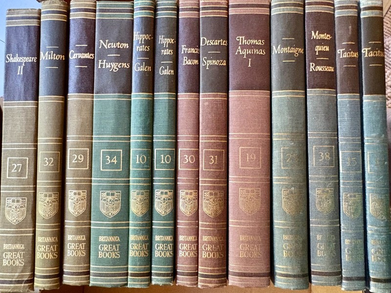 Britannica GREAT BOOKS of the Western World Series – YOU CHOOSE TITLES – Vtg HC
