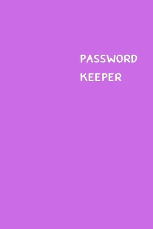 Password Keeper: Size (6 x 9 inches) – 100 Pages – Lilac Cover: Keep your userna