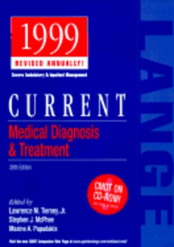 Current Medical Diagnosis & Treatment by M.D. Tierney, Lawrence M, Jr.: Used