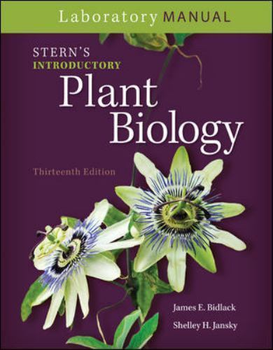 Laboratory Manual for Stern’s Introductory Pl- spiral-bound, Bidlack, 0077508785