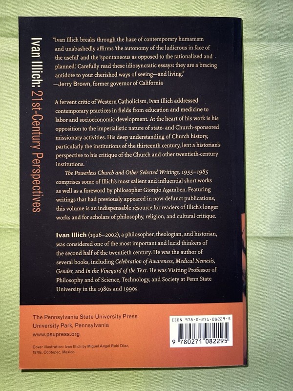 Powerless Church by Ivan. Illich (2019, Trade Paperback) gallery