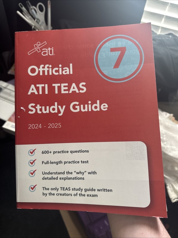 Official ATI Teas 2024-2025 Study Guide Paperback