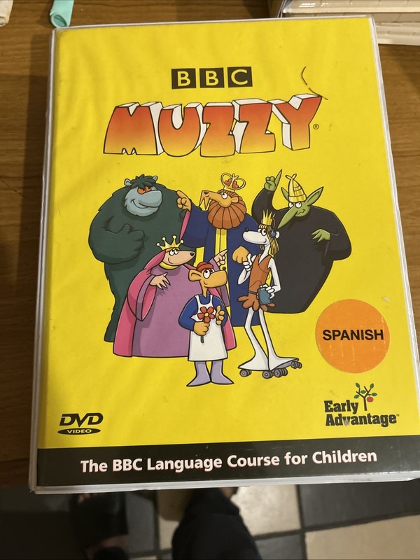 BBC Muzzy Spanish Language Course For Children DVD & CD Set