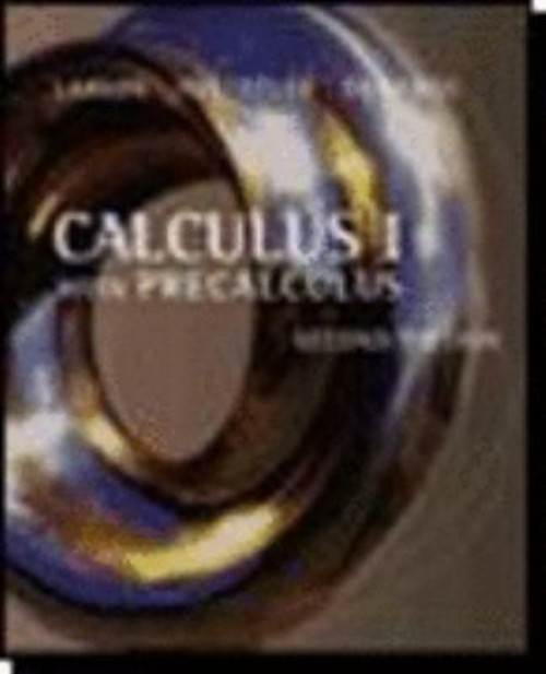 Calculus I with Precalculus : A One-Year Course Hardcover