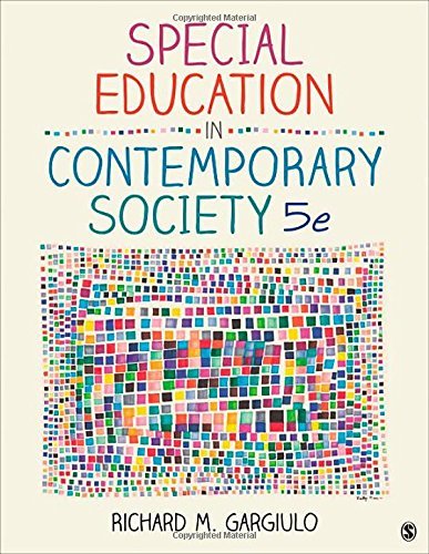 Special Education In Contemporary Society by Richard Gargiulo