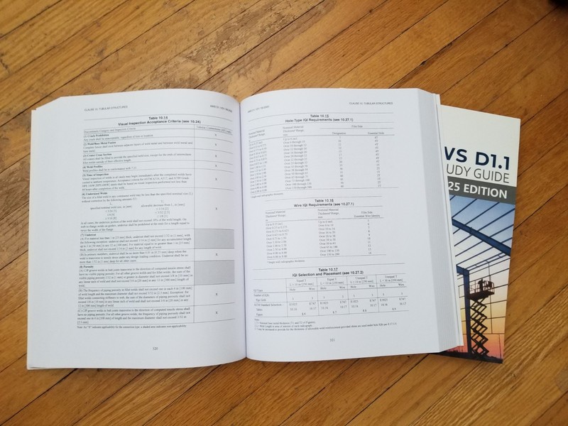 AWS D1.1/D1.1M:2025 + AWS D1.1 Code Clinic Study Guide Bundle - 2025 Editions gallery