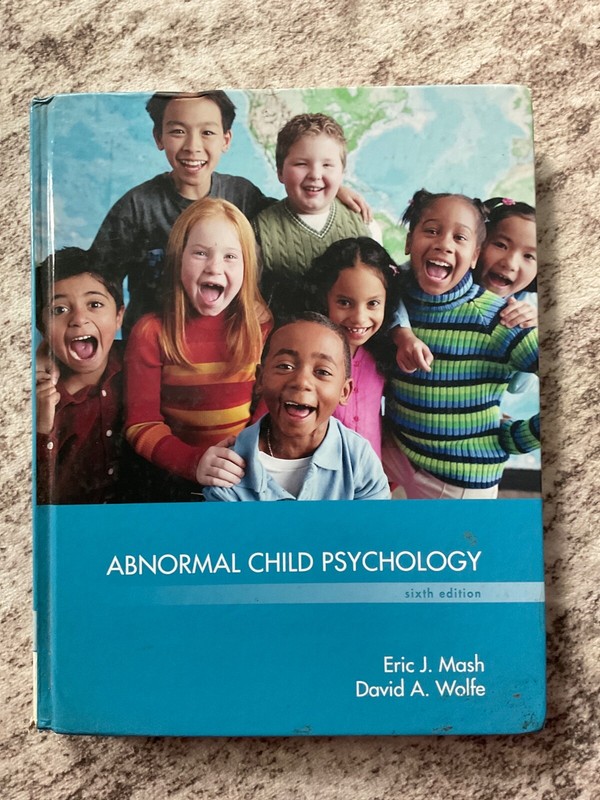 Abnormal Child Psychology by Eric J. Mash and David A. Wolfe (2015, Hardcover)