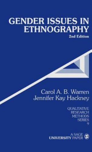 Gender Issues in Ethnography, Hardcover by Warren, Carol A. B. (EDT), Like Ne…