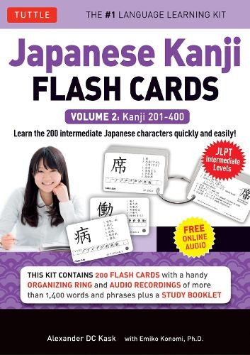 Alexander Kask Japanese Kanji Flash Cards Kit (Mixed Media Product) (UK IMPORT)