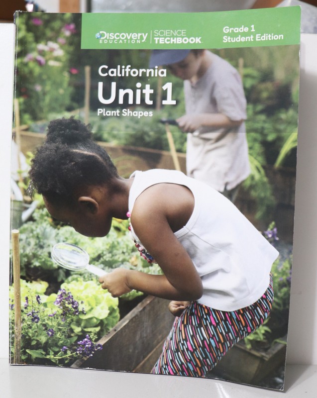 Discovery Education Science Techbook Grade 1 Student Edition California Unit 1