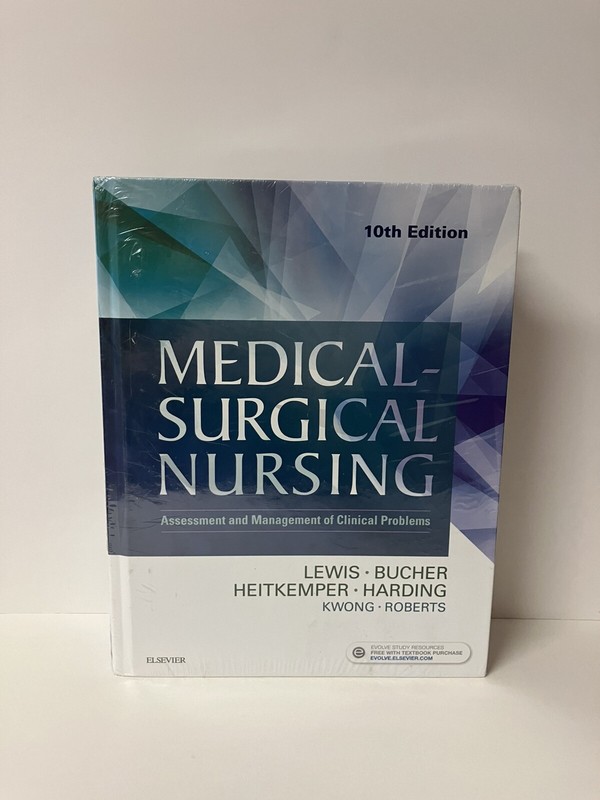 Medical-Surgical Nursing 10th Edition Lewis Bucher BRAND NEW FACTORY SEALED