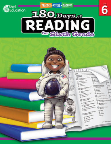 180 Days of Reading for Sixth Grade (180 Days of Practice) – VERY GOOD