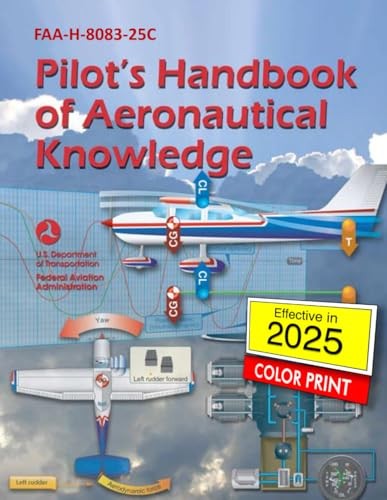 Pilot’s Handbook of Aeronautical Knowledge FAA-H-8083-25C: by Federal Aviation