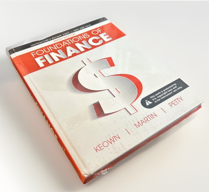 Foundations of Finance 9th – US EDITION Instructor’s Copy – NEW