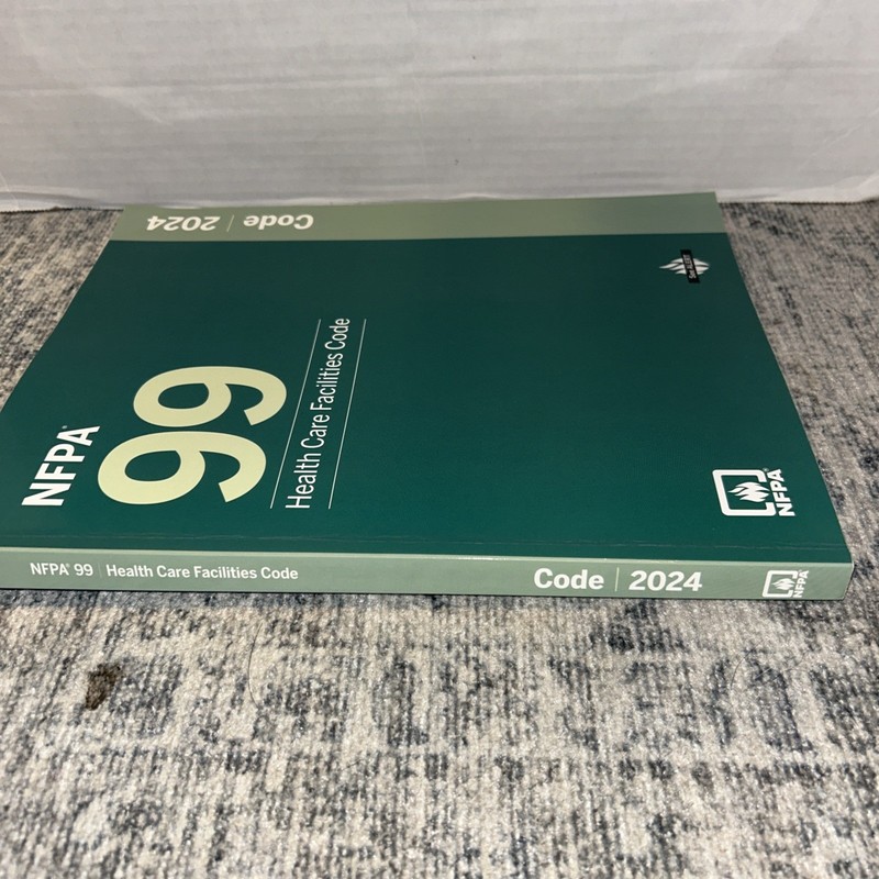 NFPA 99 Health Care Facilities Code 2024 - NFPA Brand Teal/Green Large Paperback gallery
