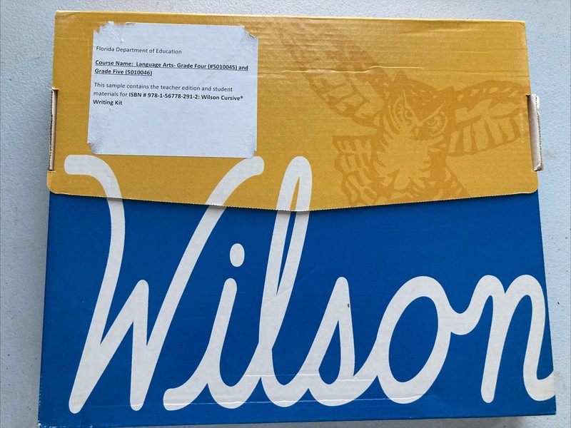 Wilson Cursive Writing Kit - Language Arts Grades 4 & 5 - NEW - Free Shipping