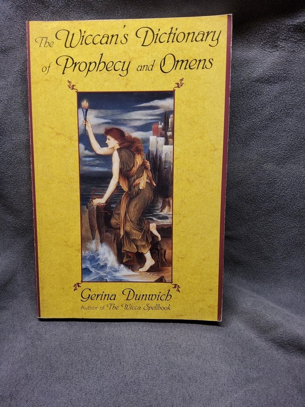 Wiccan’s Dictionary of Prophecy and Omens by Gerina Dunwich (2000, Trade…