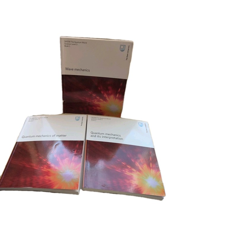 Open University: SM358 The Quantum World – Module Books & Materials
