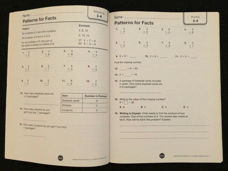 3rd Grade - TEACHER'S RESOURCE MASTERS (5 book set) (2012, Pearson) gallery