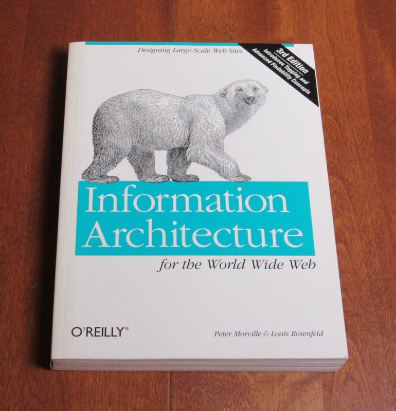Information Architecture By Peter Morville & Louis Rosenfeld (O’Reilley, 2007)