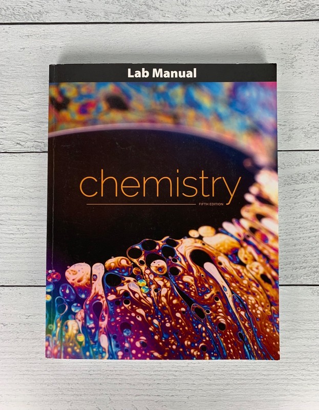 BJU Press Chemistry Student Lab Manual 5th Edition Book 30 Out of 247 Pages Used