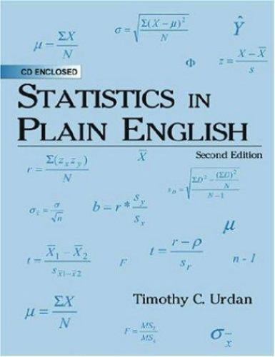 Statistics in Plain English, 2nd Edition by Timothy C. Urdan