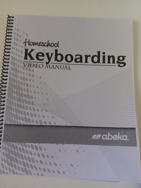 Abeka Homeschool Keyboarding Video Manual Two Semesters – VGUC