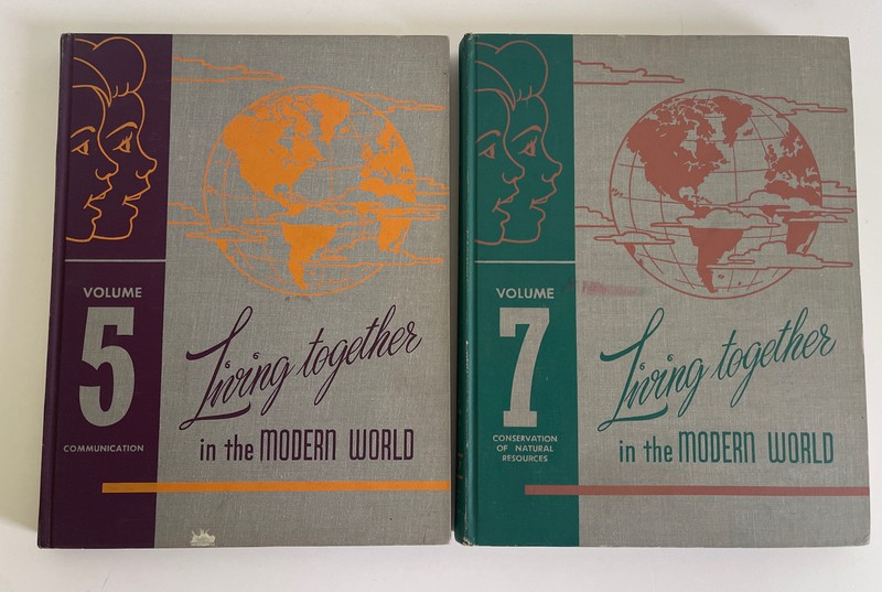 Vintage Living Together in the Modern World books Vol. 1-5 & 7 gallery