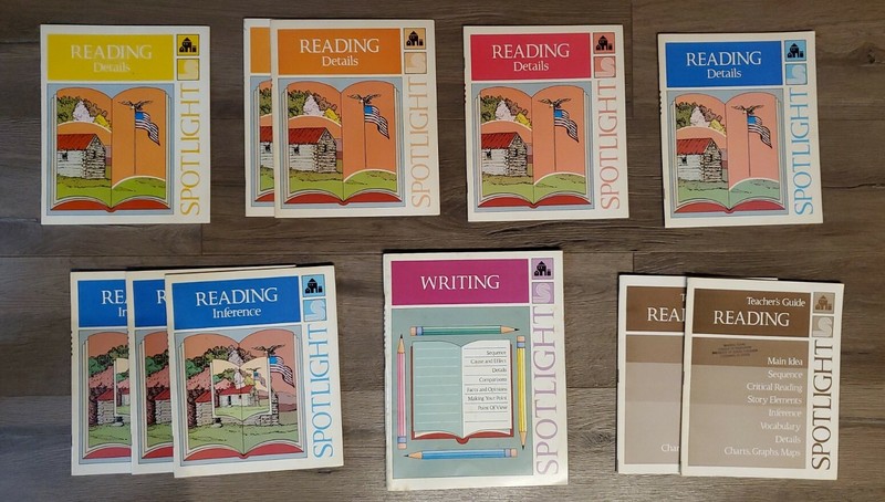 9 WKBKS SPOTLIGHT ON READING, WRITING 2 TEACH.GUIDES