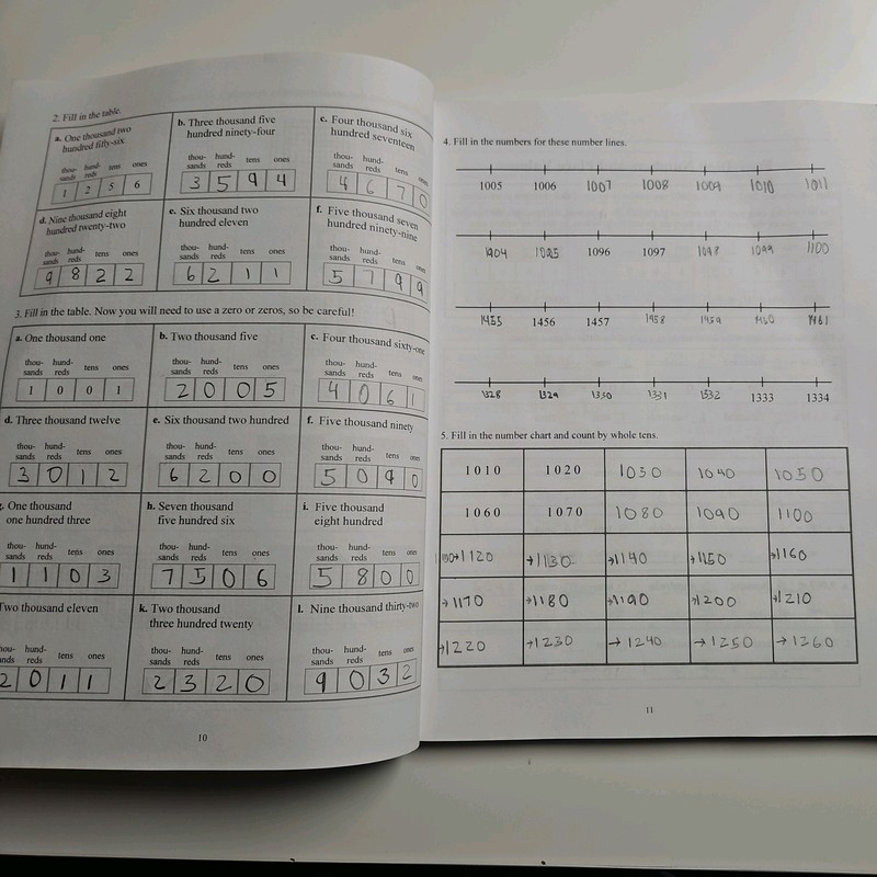 Math Mammoth Grade 3-B Worktext & Answer Key gallery