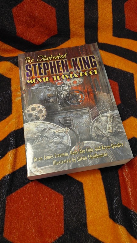The Illustrated Stephen King Movie Trivia Paperback Book Brian James Freeman