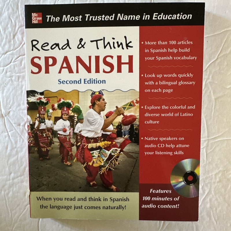 READ AND THINK SPANISH, 2ND EDITION (READ & THINK) By Editors Of Think Spanish