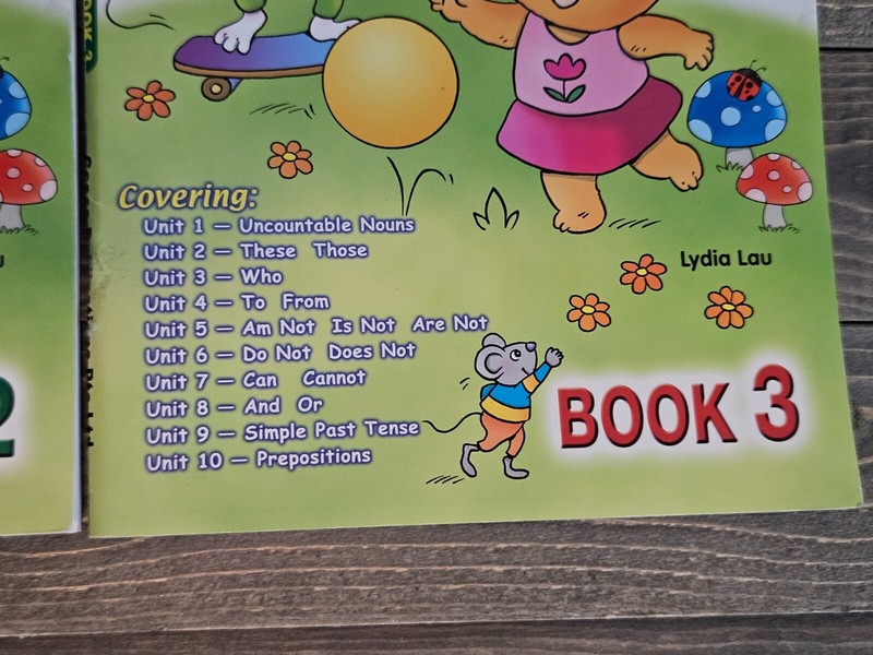 CASCO Lot (2) GRAMMAR Workbooks for Ages 5-7 -- Book 2 & 3 -- NEW - Homeschool gallery
