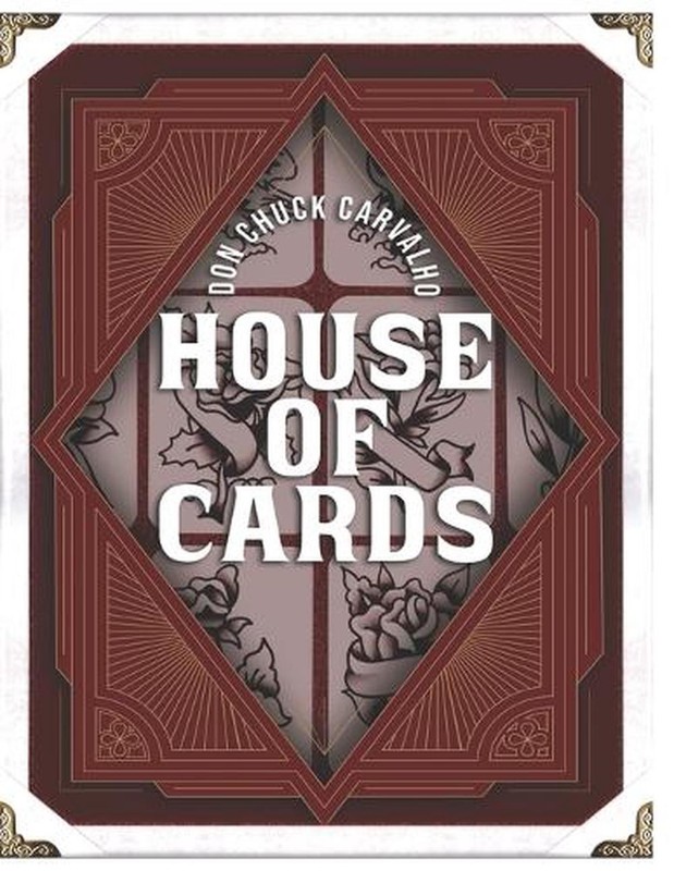 House of Cards: Traditional Tattoo Designs by Don Chuck Carvalho Paperback Book