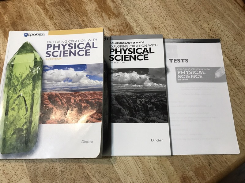 Exploring Creation Physical Science (3rd Edition): Textbook, Solutions & Tests